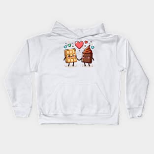 Cute duet Kids Hoodie